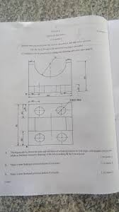 Technical Drawing Paper 3