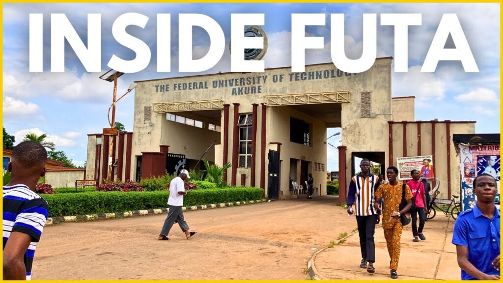 FUTA Cut Off Mark  Academic Session